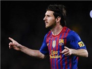Bóng đá anh, ngoại hạng anh, lịch thi đấu euro 2012, Lionel Messi ẵm danh hiệu "Chiếc giầy vàng châu Âu"